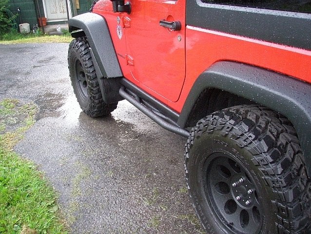 Barricade Rock Sliders (07-18 Jeep Wrangler JK 2-Door)