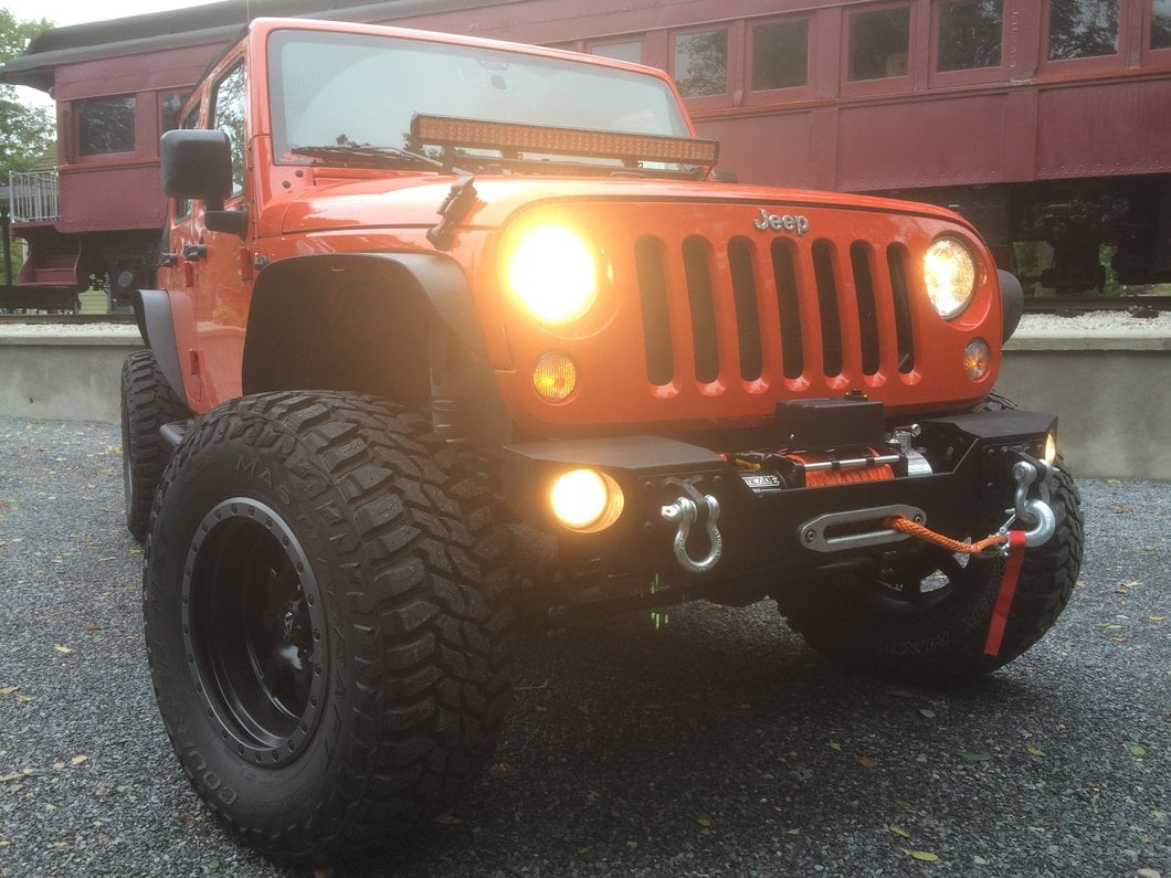 Barricade 12,000 lb. Winch with Synthetic Rope (Universal; Some Adaptation May Be Required)