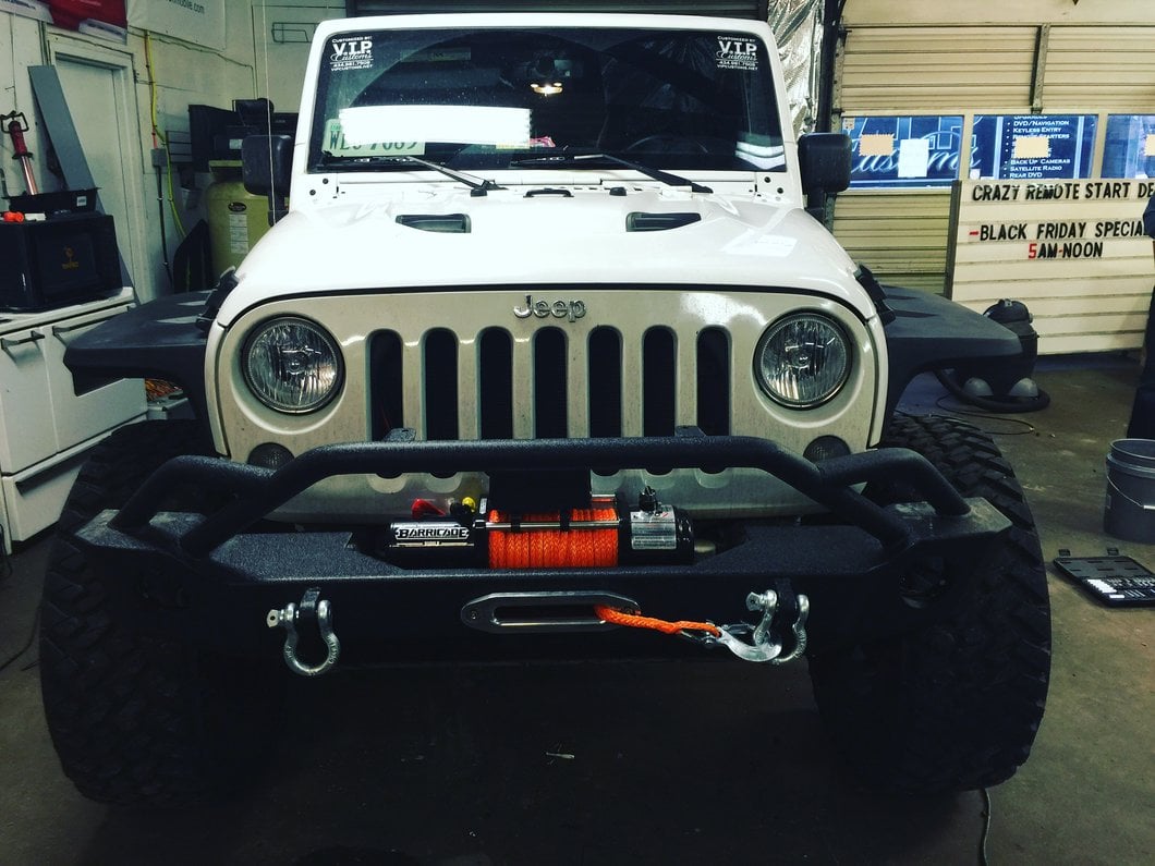 Barricade Extreme HD Front Bumper (07-18 Jeep Wrangler JK)