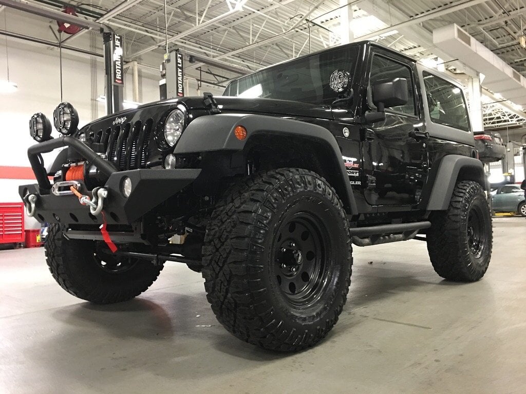 Barricade Trail Force HD Front Bumper (07-18 Jeep Wrangler JK)
