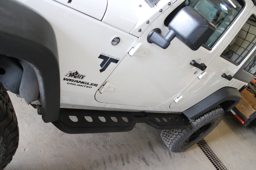 Barricade Extreme HD Rocker Steps (07-18 Jeep Wrangler JK 4-Door)