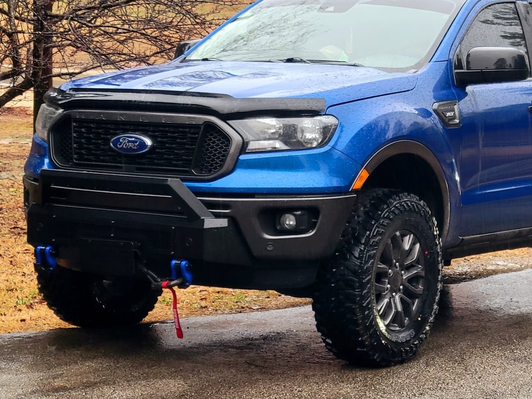 Barricade HD Stubby Front Bumper with Winch Mount (19-23 Ranger)