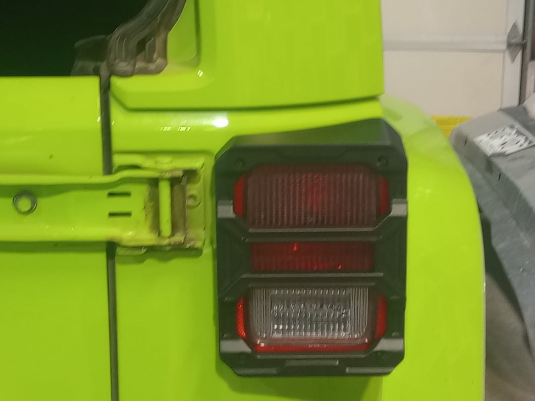 Barricade HD Aluminum Tail Light Guards (07-18 Jeep Wrangler JK)