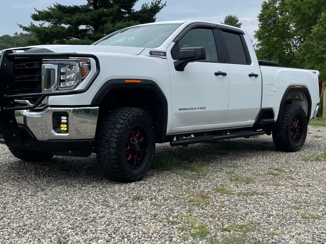 Barricade HD Rear Bumper with LED Fog Lights (20-25 Sierra 2500 HD)
