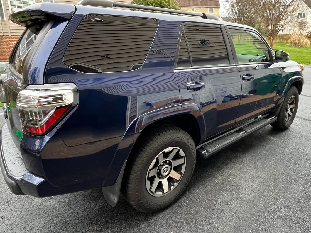 Barricade S6 Running Boards; Textured Black (10-24 4Runner, Excluding Limited, Nightshade, TRD Sport & 10-13 SR5)