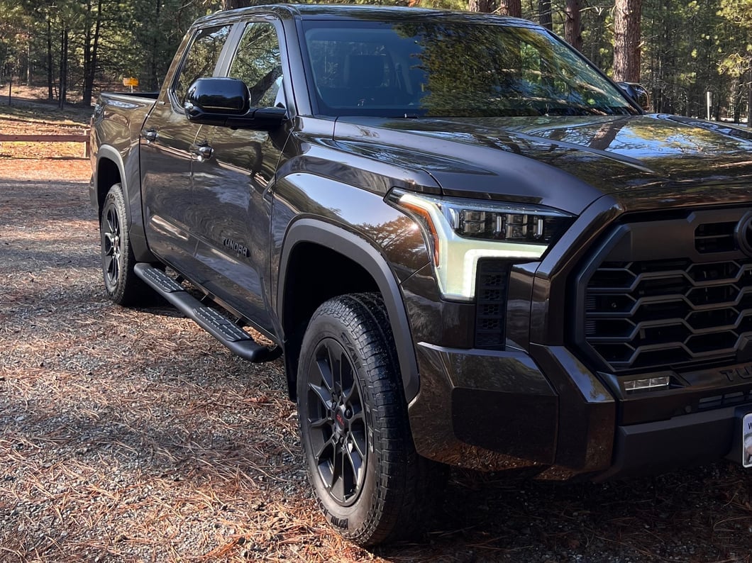 Barricade PNC Side Step Bars; Black (22-25 Tundra CrewMax)