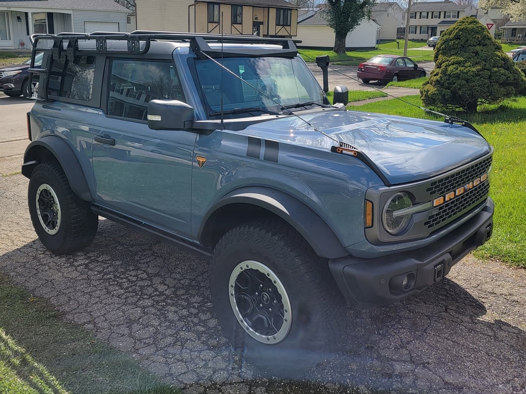 Barricade CR1 Roof Rack (21-25 Bronco 2-Door)
