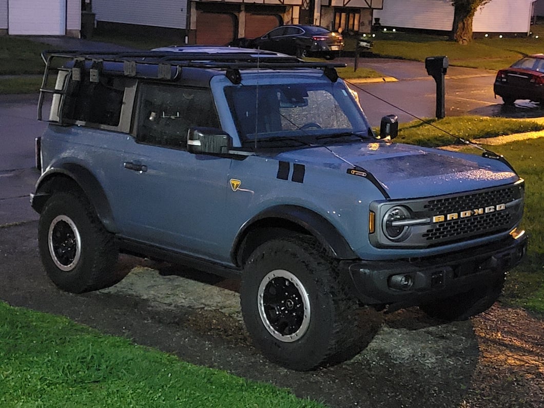 Barricade CR1 Roof Rack (21-25 Bronco 2-Door)