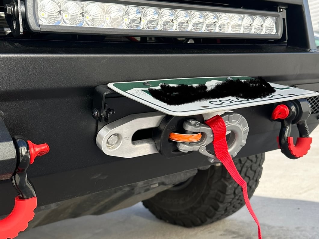 Barricade 12,000 lb. Winch with Synthetic Rope (Universal; Some Adaptation May Be Required)