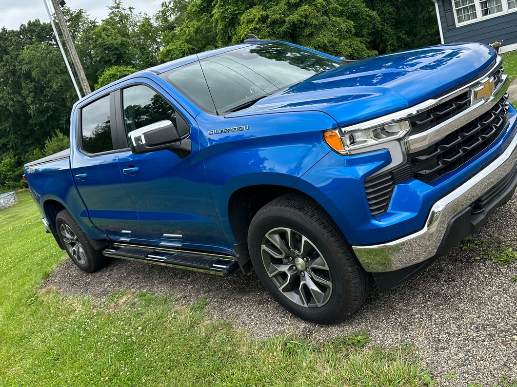 Barricade S6 Running Boards; Stainless Steel (19-25 Silverado 1500 Crew Cab)