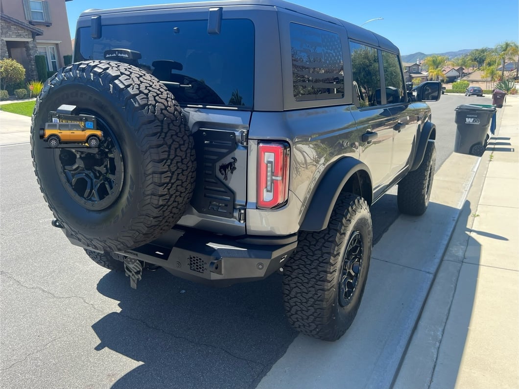 Barricade HD Rear Bumper (21-25 Bronco, Excluding Raptor)