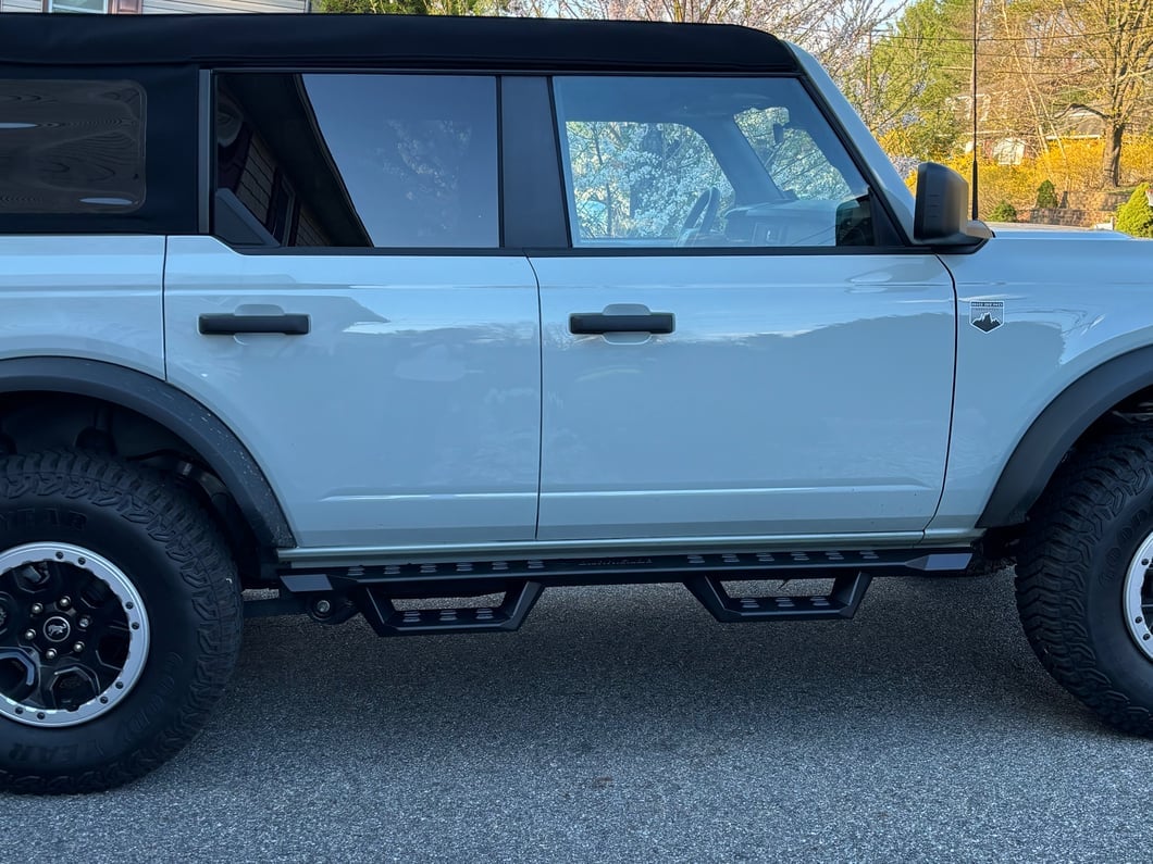 Barricade HD Overland Drop Side Step Bars (21-25 Bronco 4-Door)