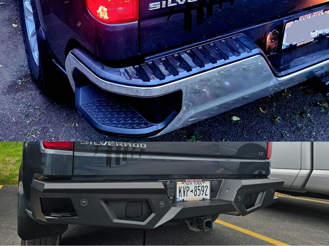 Barricade HD Off-Road Rear Bumper (20-25 Sierra 2500 HD)