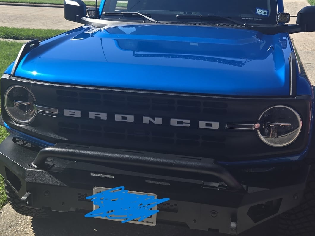 Barricade HD Plate Style Full Width Front Bumper (21-25 Bronco, Excluding Raptor)