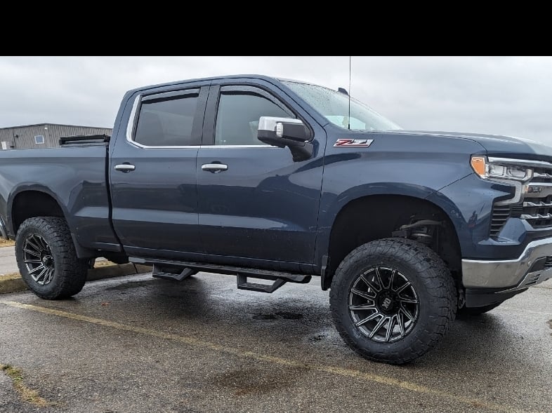 Barricade HD Overland Drop Side Step Bars (19-25 Silverado 1500 Crew Cab)