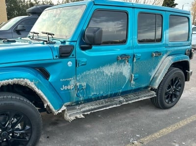 Barricade S6 Running Boards; Fine Textured Black (18-25 Jeep Wrangler JL 4-Door)