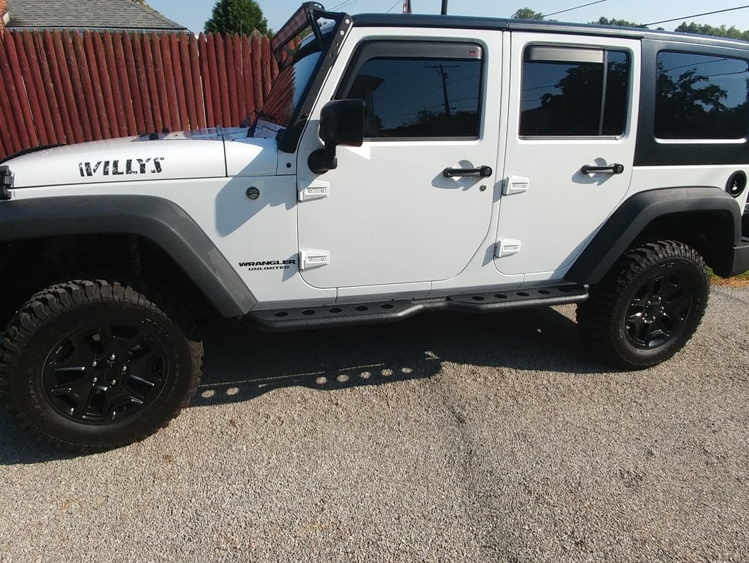 Barricade Extreme HD Rocker Steps (07-18 Jeep Wrangler JK 4-Door)