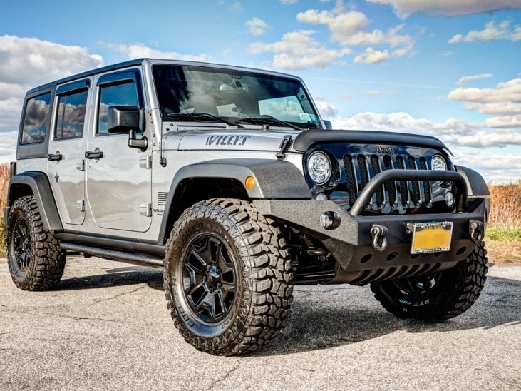 Barricade Trail Force HD Full Width Front Bumper (07-18 Jeep Wrangler JK)