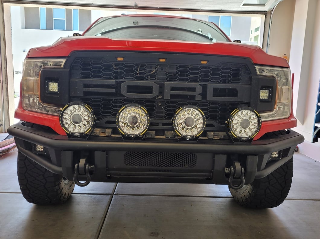 Barricade HD4 Tubular Front Bumper (15-17 F-150, Excluding Raptor)