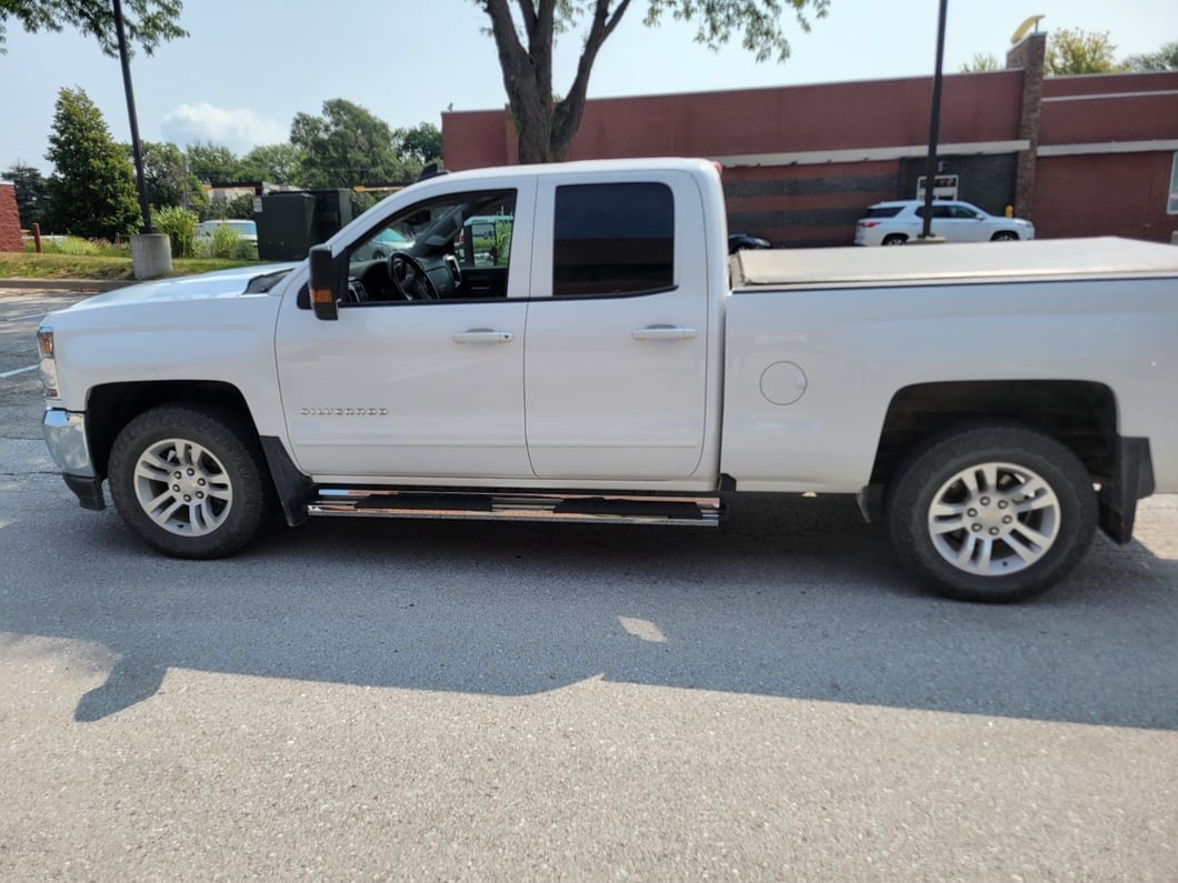 Barricade S6 Running Boards; Stainless Steel (14-18 Silverado 1500 Double Cab, Crew Cab)