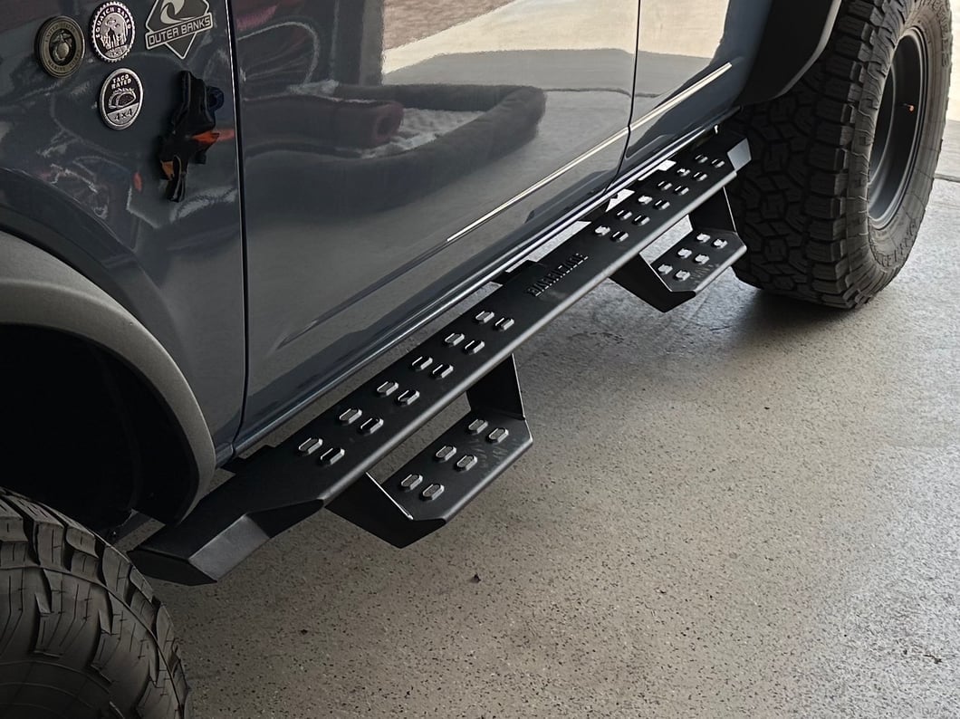Barricade HD Overland Drop Side Step Bars (21-25 Bronco 4-Door)