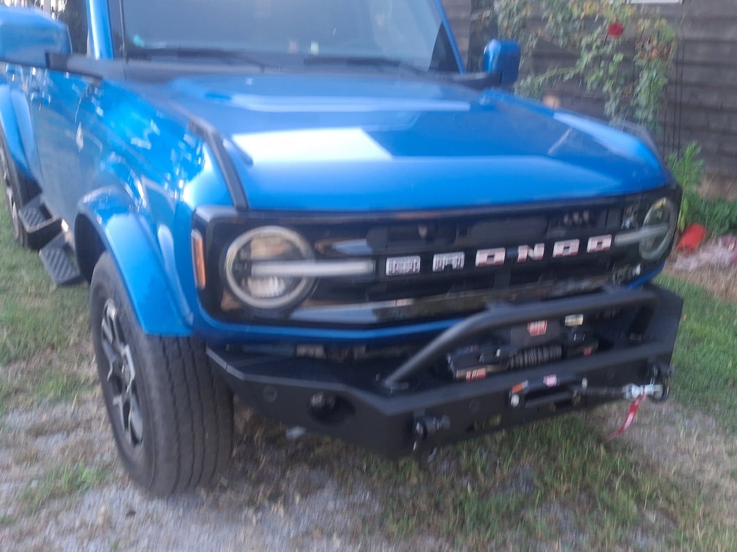 Barricade Trail Force HD Full Width Front Bumper (21-25 Bronco, Excluding Raptor)