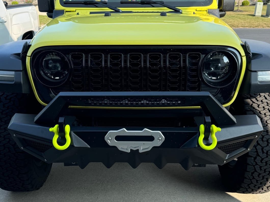 Barricade X-Series Front Bumper; Black Inserts (18-25 Jeep Wrangler JL)