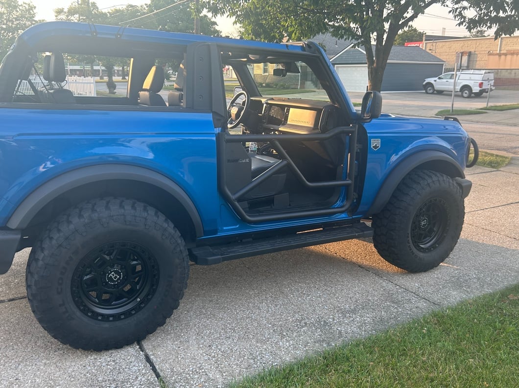 Barricade Tubular HD Adventure Doors (21-25 Bronco 2-Door)