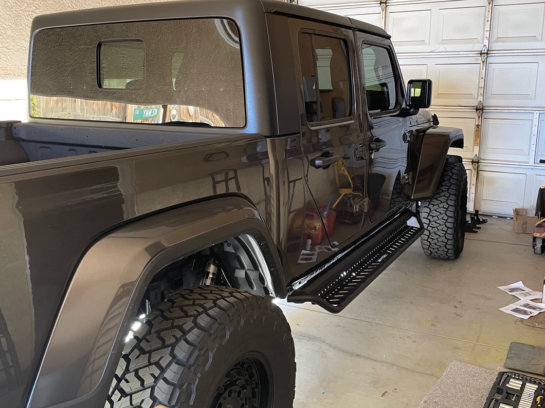 Barricade Open Trail HD Running Boards (20-25 Jeep Gladiator JT)