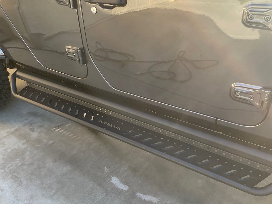 Barricade Open Trail HD Running Boards (20-25 Jeep Gladiator JT)