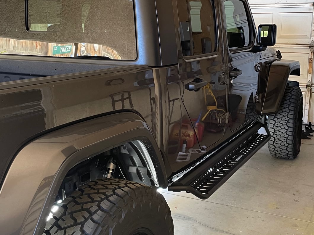 Barricade Open Trail HD Running Boards (20-25 Jeep Gladiator JT)