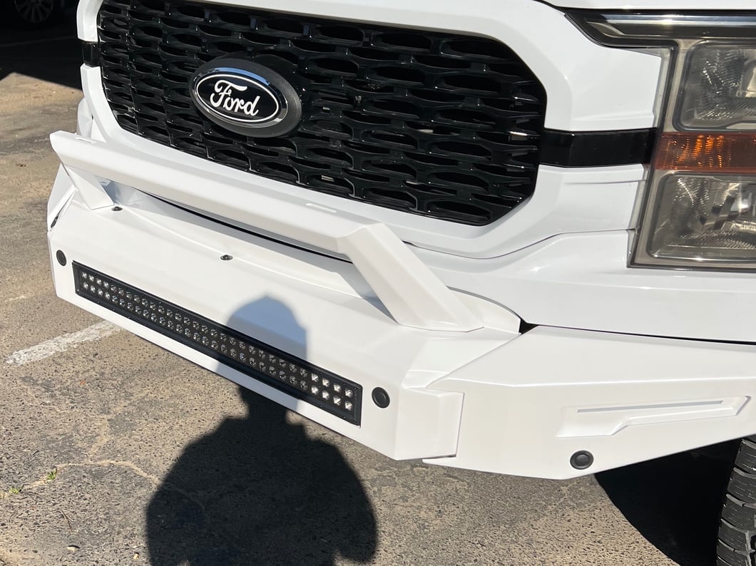 Barricade Extreme HD Modular Front Bumper with LED DRL, Skid Plate and Over-Rider Hoop (21-23 F-150, Excluding Raptor)