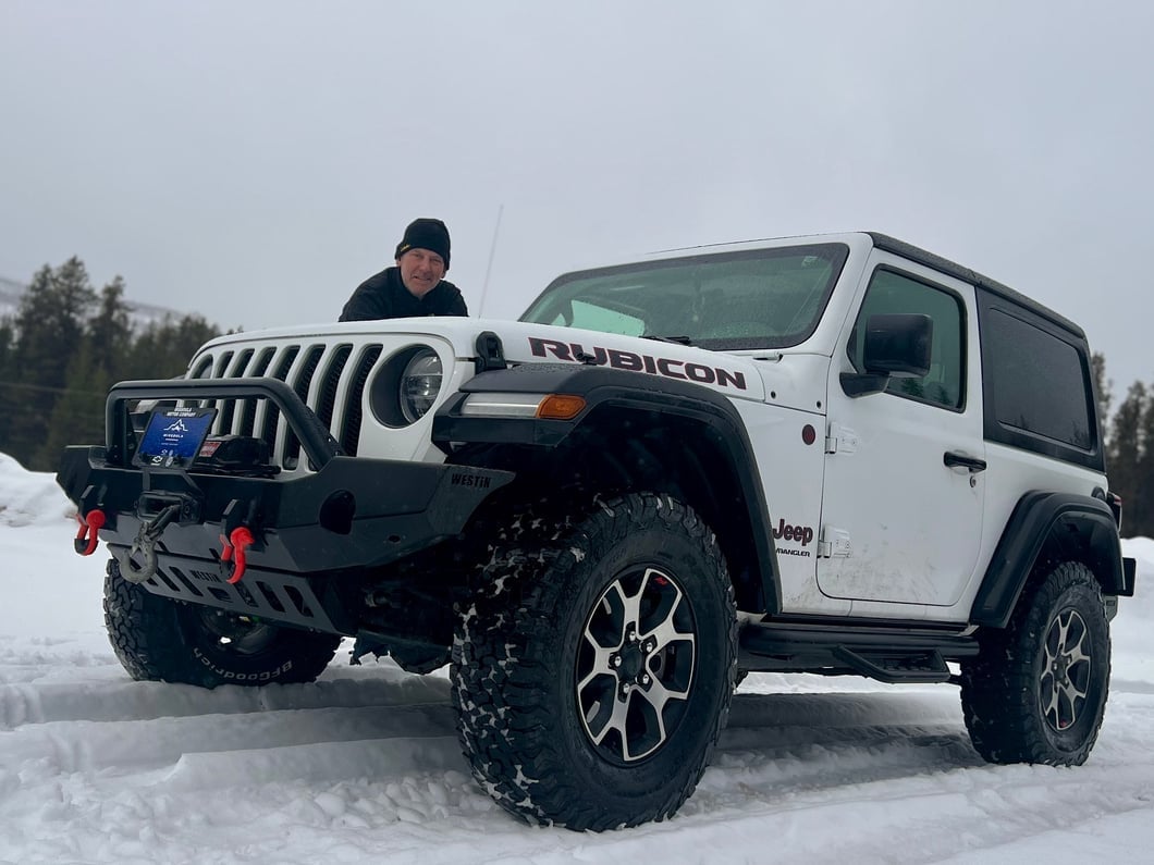 Barricade Tubular Drop Steps; Fine Textured Black (18-25 Jeep Wrangler JL 2-Door)
