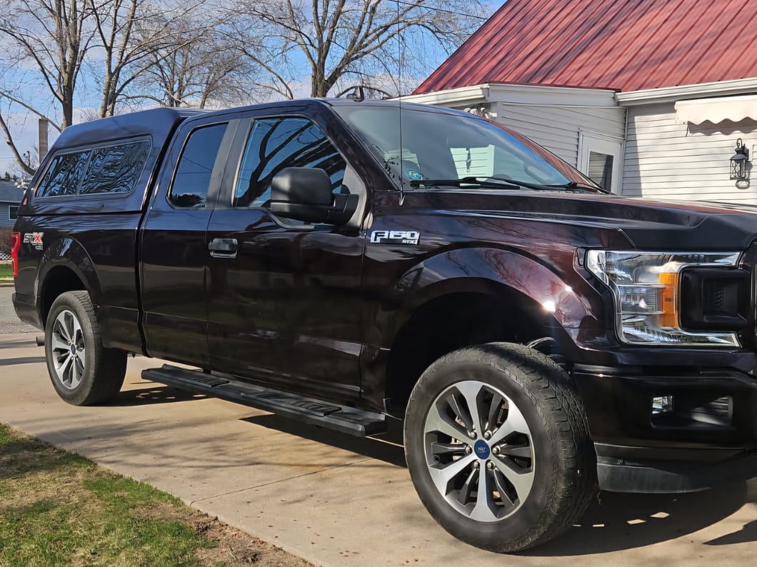 Barricade S6 Running Boards; Black (15-25 F-150 SuperCab, SuperCrew)