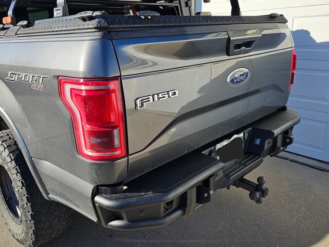Barricade HD4 Tubular Rear Bumper (15-20 F-150, Excluding Raptor)