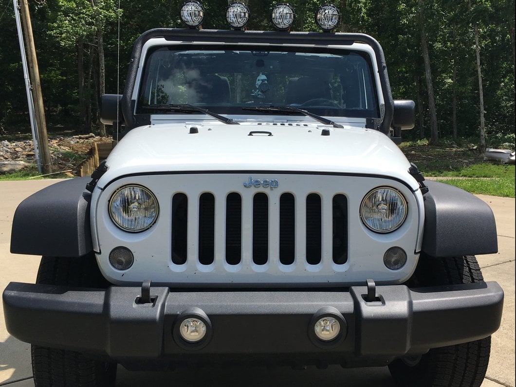 Barricade Windshield Light Mount (07-18 Jeep Wrangler JK)