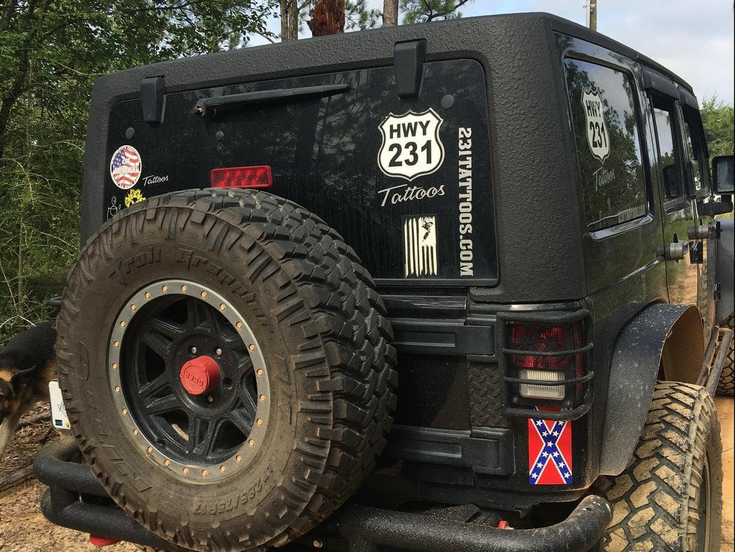 Barricade Rear Tubular Bumper with Wrap-Around; Textured Black (07-18 Jeep Wrangler JK)
