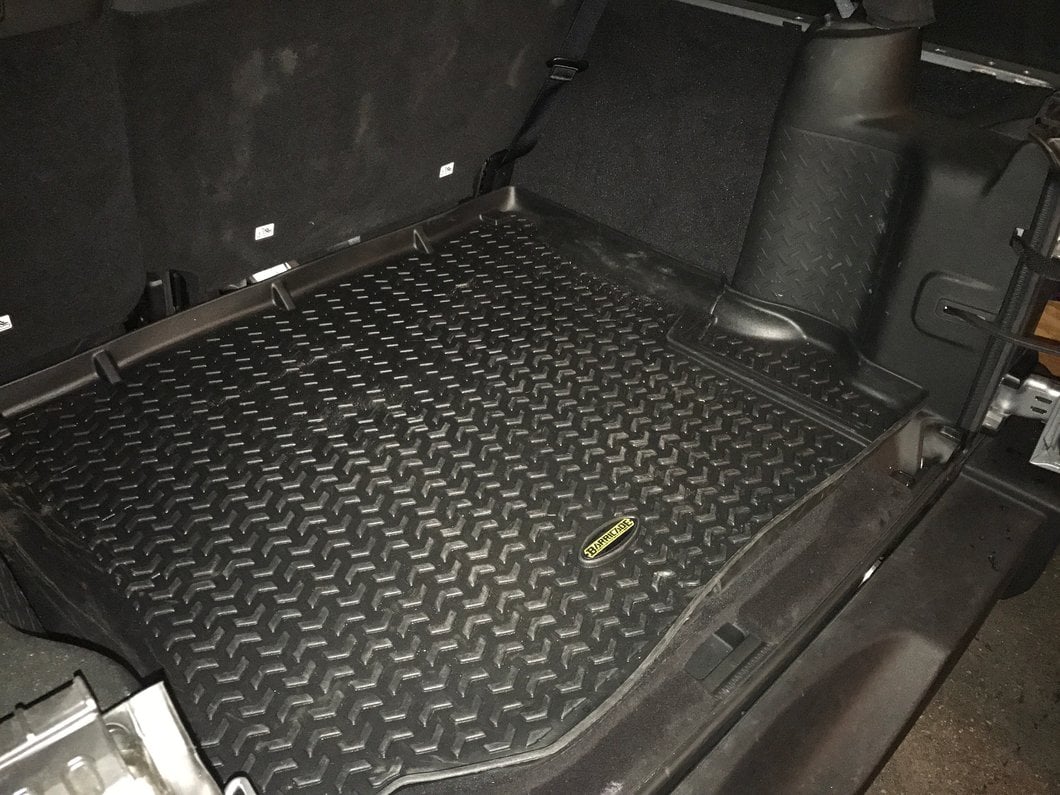 Barricade Cargo Liner; Black (11-18 Jeep Wrangler JK)