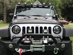 Barricade Adventure HD Front Bumper (07-18 Jeep Wrangler JK)