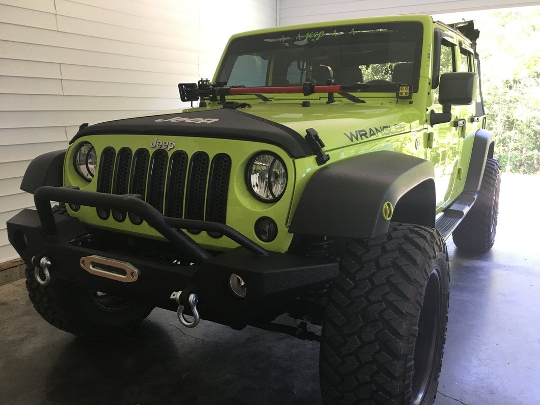 Barricade Adventure HD Front Bumper (07-18 Jeep Wrangler JK)