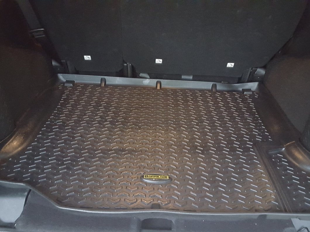 Barricade Cargo Liner; Black (11-18 Jeep Wrangler JK)
