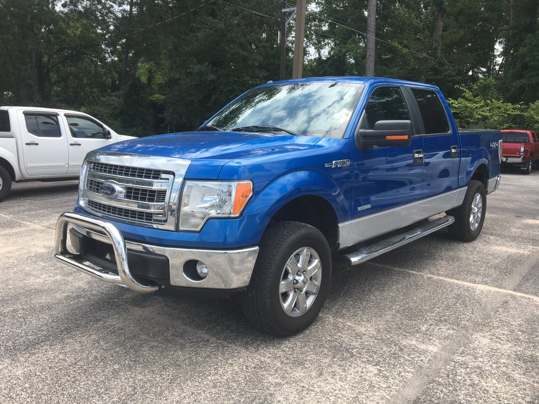 Barricade 3-Inch Bull Bar with Skid Plate; Stainless Steel (11-25 2.7L/3.5L EcoBoost F-150, Excluding Raptor)