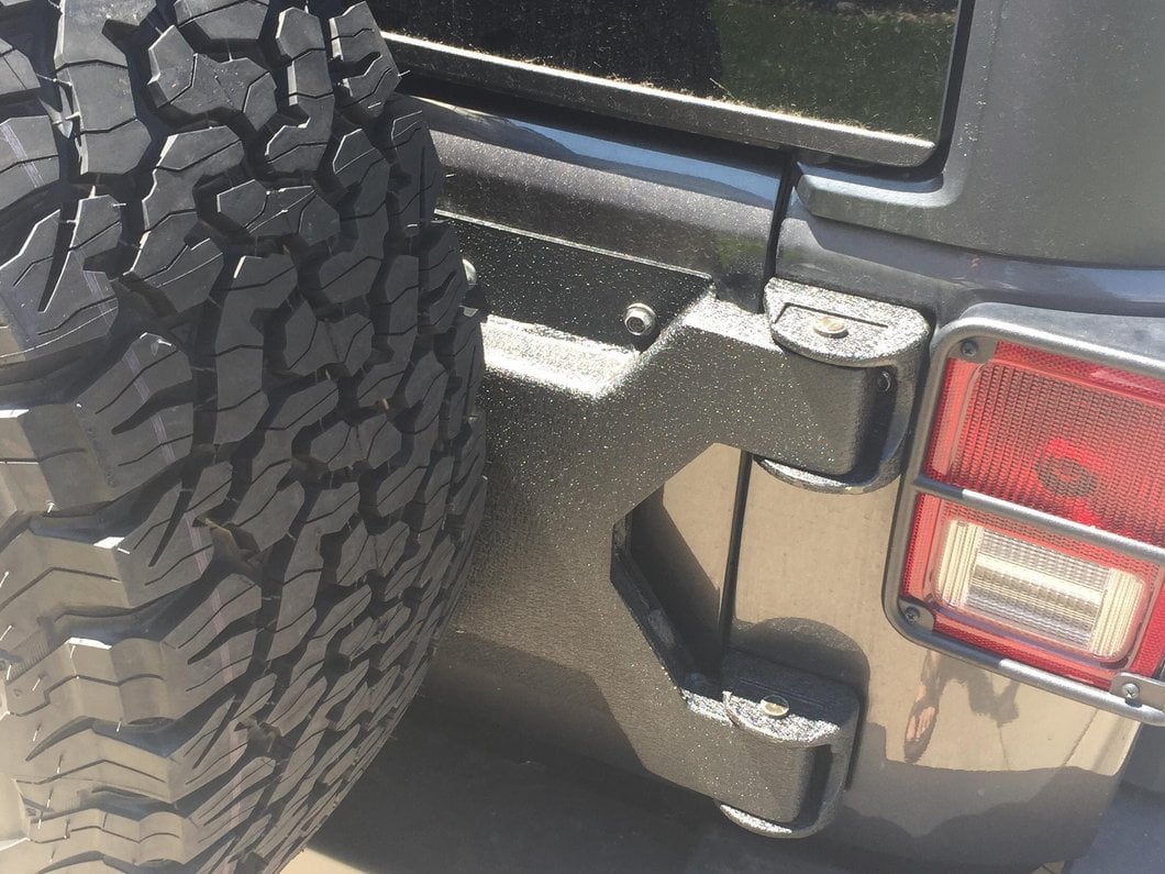 Barricade HD Tire Carrier with Mount (07-18 Jeep Wrangler JK)