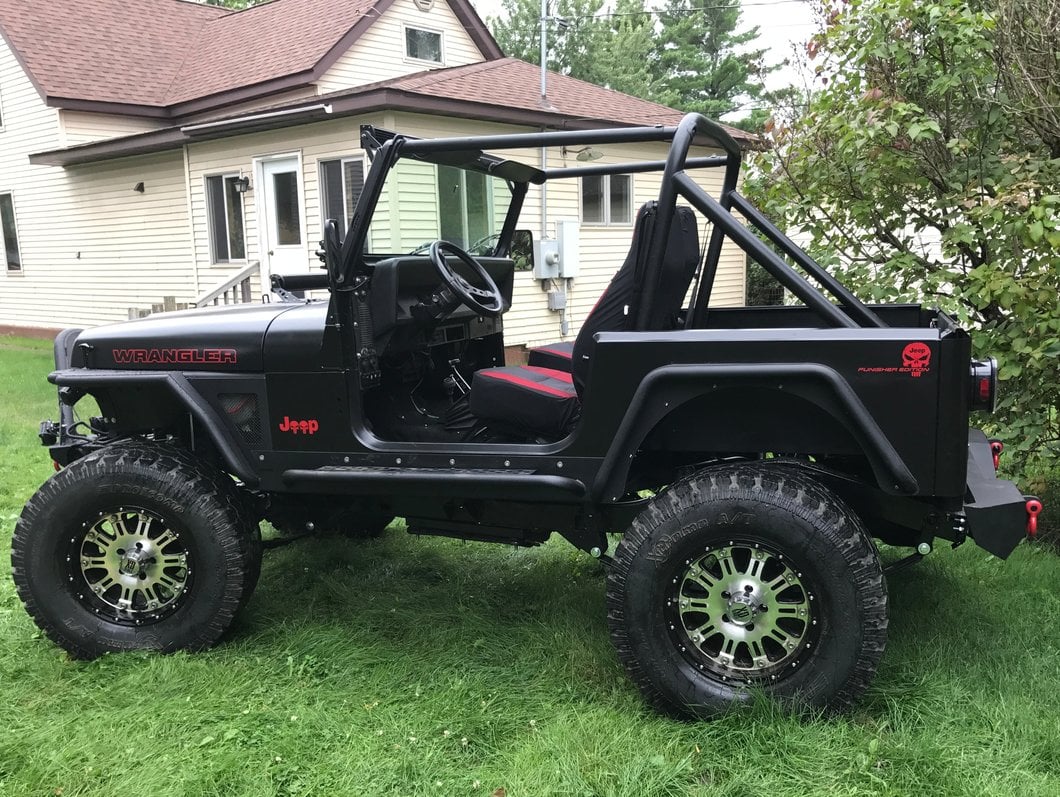 Barricade Rocker Guards with Step (87-95 Jeep Wrangler YJ)