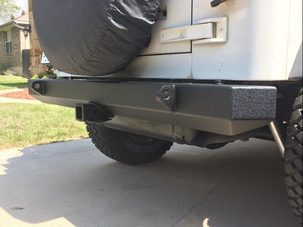 Barricade Classic Rear Bumper (87-06 Jeep Wrangler YJ & TJ)