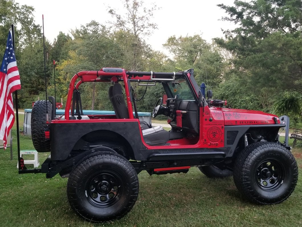 Barricade Corner Guard (97-06 Jeep Wrangler TJ, Excluding Unlimited)