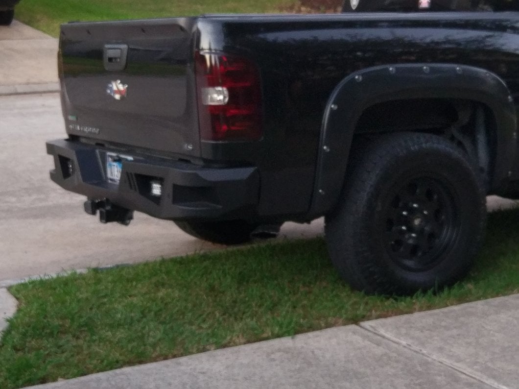Barricade Extreme HD Rear Bumper (07-18 Silverado 1500)