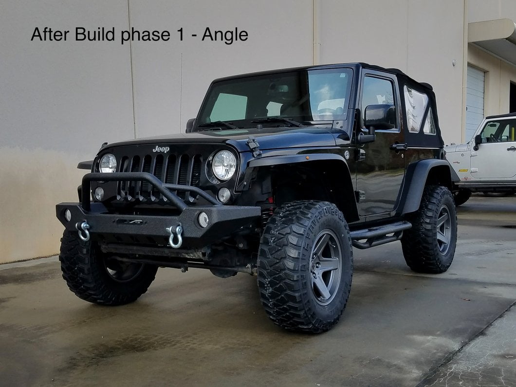 Barricade Adventure HD Front Bumper (07-18 Jeep Wrangler JK)
