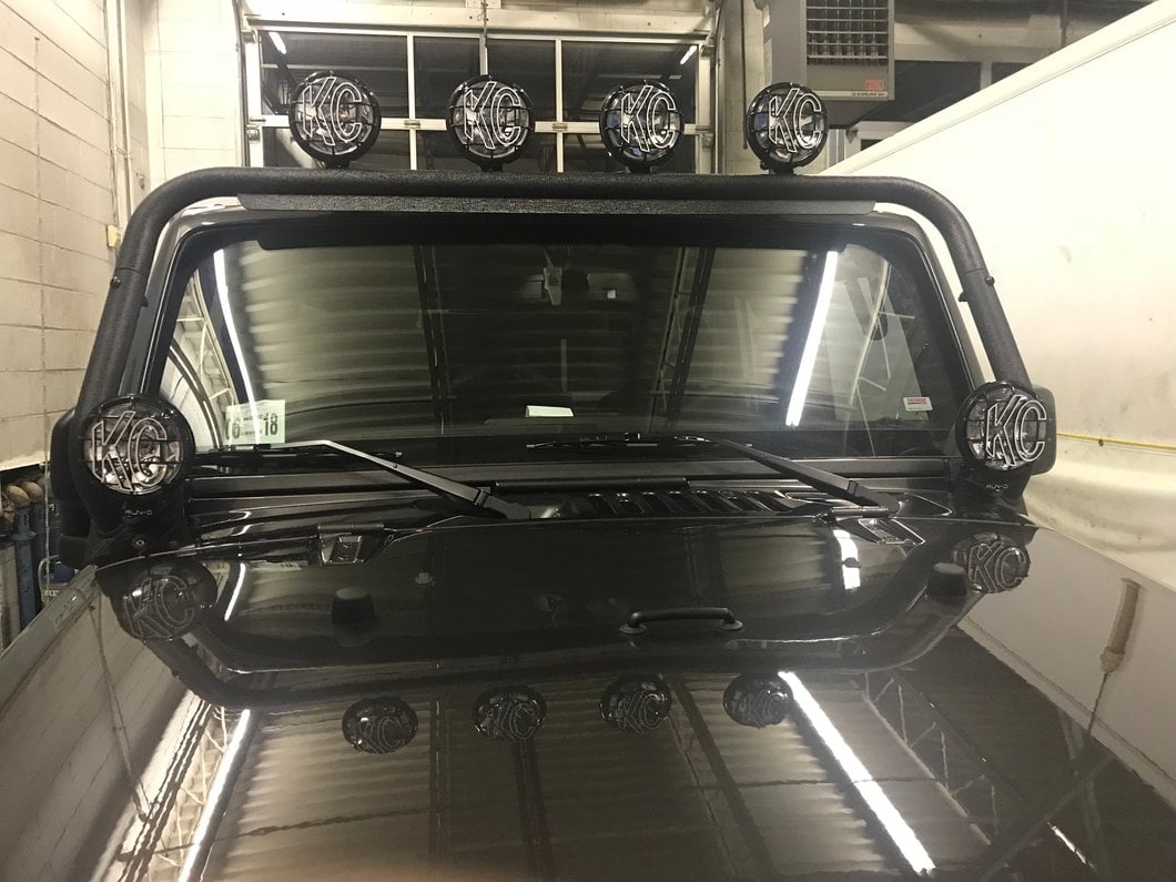 Barricade Windshield Light Mount (07-18 Jeep Wrangler JK)