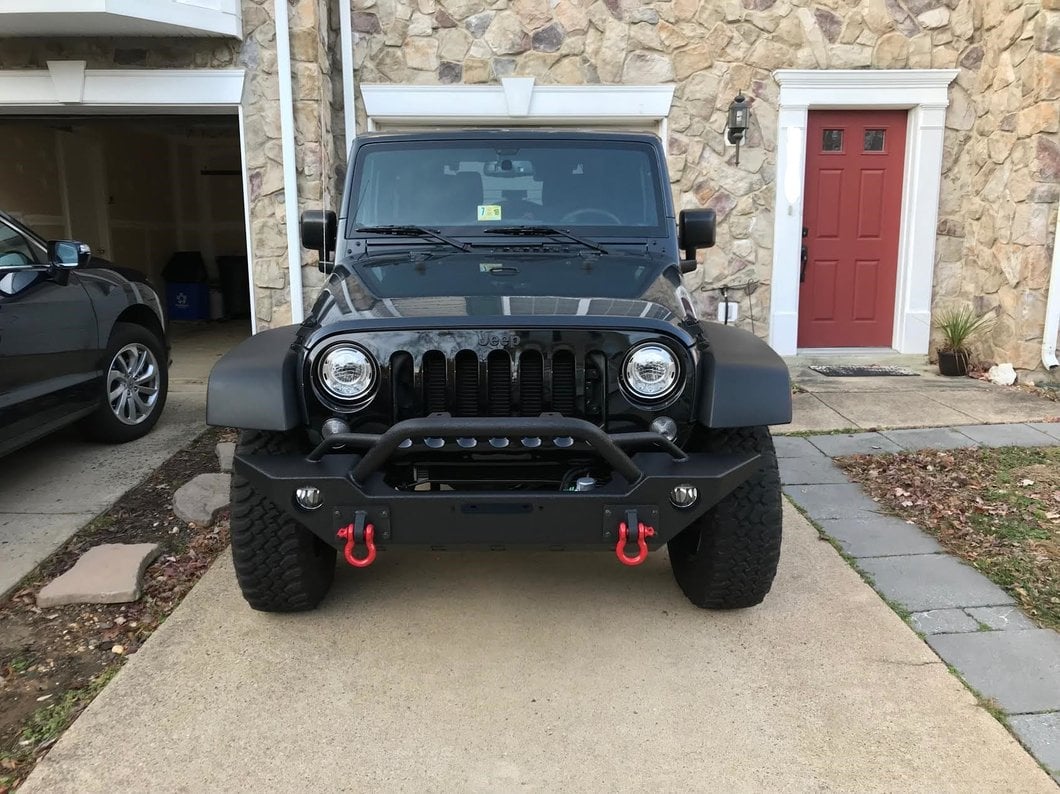 Barricade Alloy Series Aluminum Front Bumper (07-18 Jeep Wrangler JK)